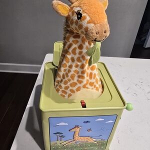 Giraffe Jack-in-the-Box Toy
